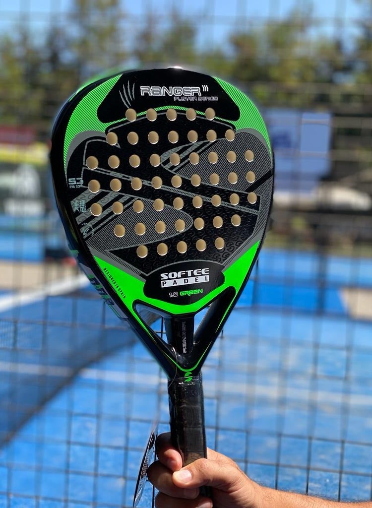 Softee Ranger Green Padel Racket by Softee - Image 3